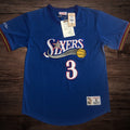 Men’s Philadelphia 76ers #3 IVERSON Short Sleeve Jersey