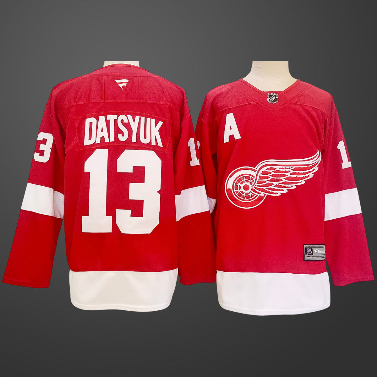 #13 Pavel Datsyuk Detroit Red Wings Red Jersey