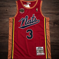 Men’s Philadelphia 76ers 2004/05  #3 Allen Iverson Red Jersey