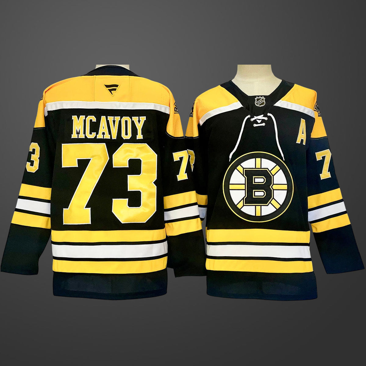 #73 Charlie McAvoy Boston Bruins Jersey