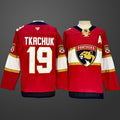 #19 Matthew Tkachuk Red Florida Panthers Jersey