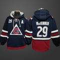 Men’s Colorado Avalanche #29 MacKINNON All Stitched Hoodie