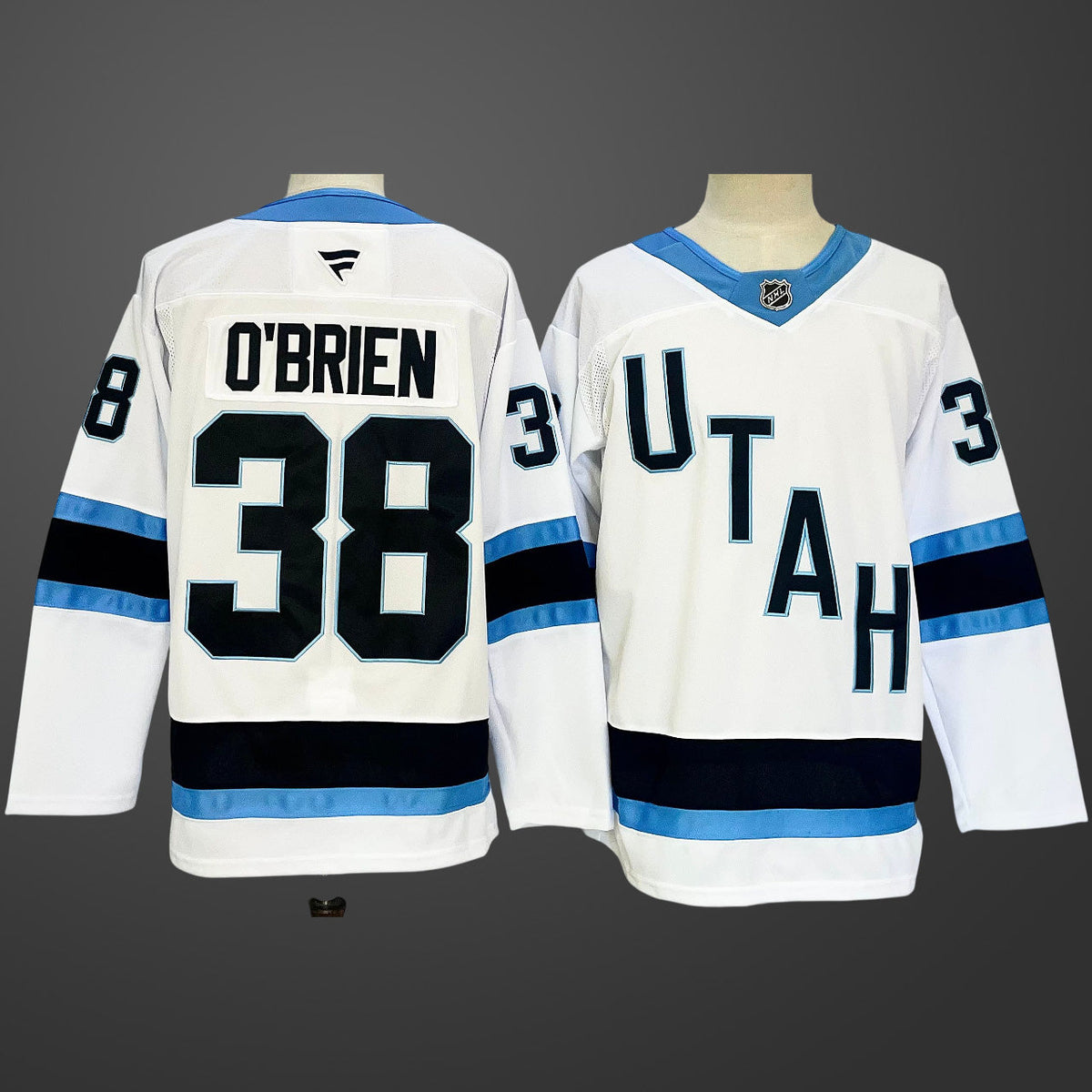 Utah Hockey Club 38# Liam O’Brien Jersey White