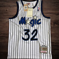 Men’s Orlando Magic 1993-94 #32 Shaquille O’neal Jersey White