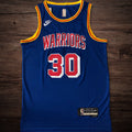 Men’s Golden State Warriors #30 Curry Retro Jersey