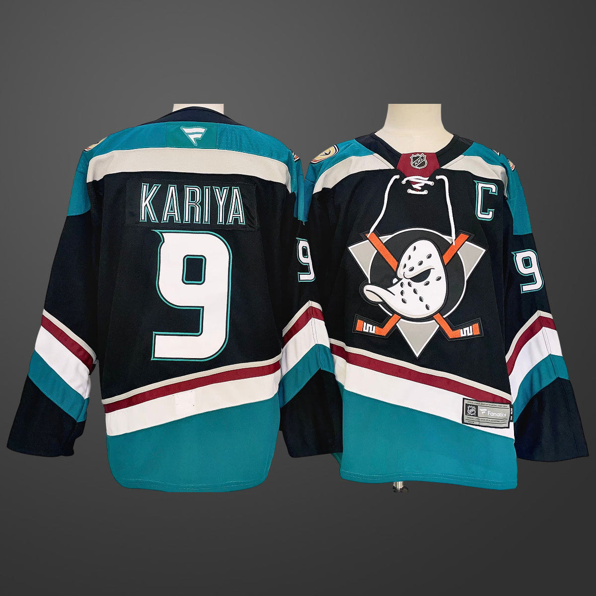 #9 Paul Kariya Anaheim DUCKS Jersey