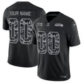 Custom Men/Women/Youth Seattle Seahawks49ers 2026 Salute to Service Black Limited Stitched Jersey