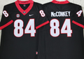 Georgia Bulldogs Black #84 McCONKEY Stitched Jersey