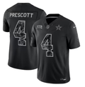 Men’s Dallas Cowboys #4 Dak Prescott 2026 Salute to Service Black Limited Stitched Jersey