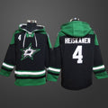 Men’s Dallas Stars Miro Heiskanen #4 Stitched Hoodie