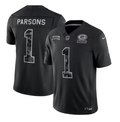 Men’s Green Bay Packers #1 Micah Parsons 2026 Salute to Service Black Limited Stitched Jersey