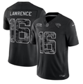 Men’s Jacksonville Jaguars #16 Trevor Lawrence 2026 Salute to Service Black Limited Stitched Jersey