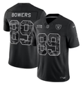 Men’s Las Vegas Raiders #89 Brock Bowers 2026 Salute to Service Black Limited Stitched Jersey