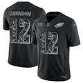 Men’s Philadelphia Eagles #12 Randall Cunningham 2026 Salute to Service Black Limited Stitched Jersey