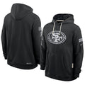 Men’s San Francisco 49ers Nike Black 2026 Salute to Service Sideline Dri-FIT Pullover Hoodie
