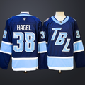 Men’s Tampa Bay Lightning #38 Brandon Hagel Blue 2026 Stadium Series Stitched Jersey
