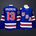 Men’s USA #13 Gaudreau Royal 2025-2026 Stitched Jersey