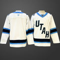 Men’s Utah Mammoth Blank  Away Jersey – White