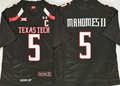 Texas Tech Red Raiders Black #5 MAHOMES II Stitched Jersey