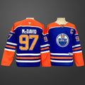 Youth Edmonton Oilers #97 Connor McDavid Stitched Jersey