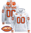 Unisex Custom Clemson Tigers Football Hoodie All Stitched