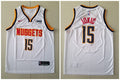 Denver Nuggets #15 Nikola Jokic Nike White Association Edition Jersey