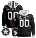 Unisex Custom Army Black Knights Football Hoodie All Stitched