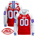 unisex custom SMU mustangs football hoodie all stitched