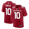 Mens Arizona Cardinals #10 Josh Sweat Nike Cardinal Vapor F.U.S.E. Limited Jersey