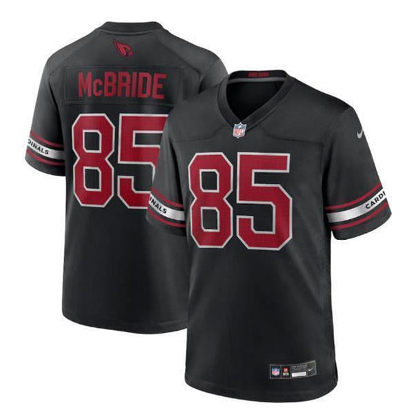 Mens Arizona Cardinals #85 Trey McBride Nike Alternate Black Vapor F.U.S.E. Limited Jersey