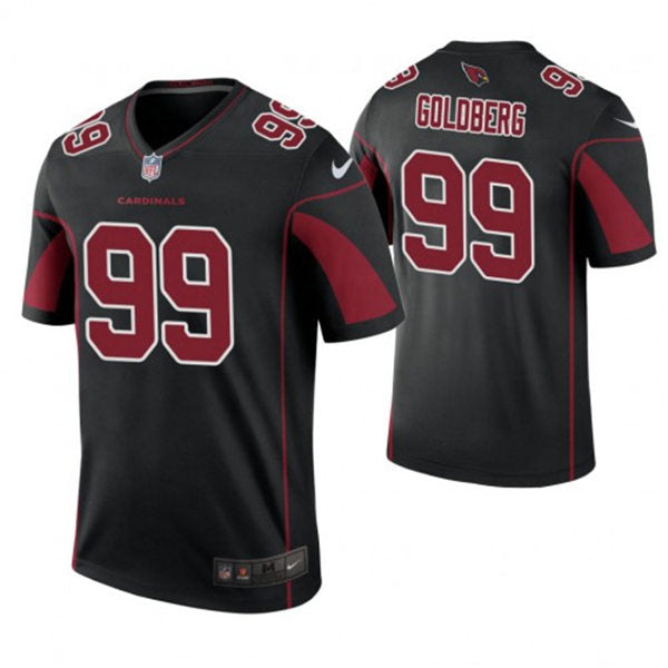 Mens Arizona Cardinals Retired Player #99 Marshall Goldberg Nike Black Color Rush Legend Jersey