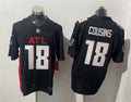 Mens Atlanta Falcons #18 Kirk Cousins Nike Black Vapor F.U.S.E. Limited Jersey
