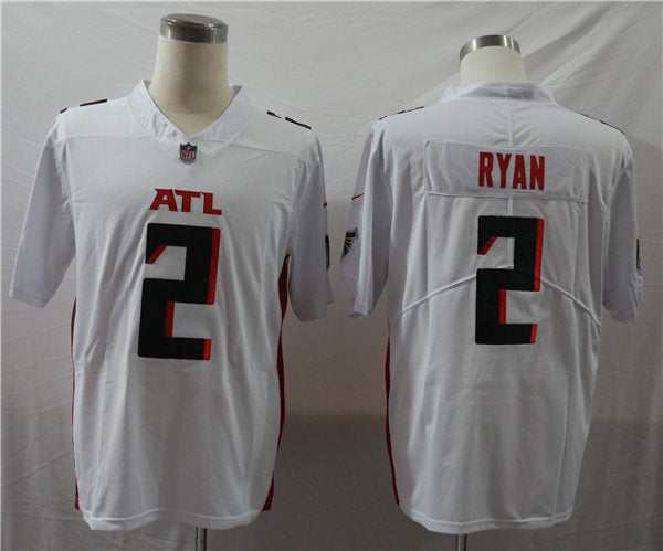 Men’s Atlanta Falcons #2 Matt Ryan Nike White Vapor Football Jersey