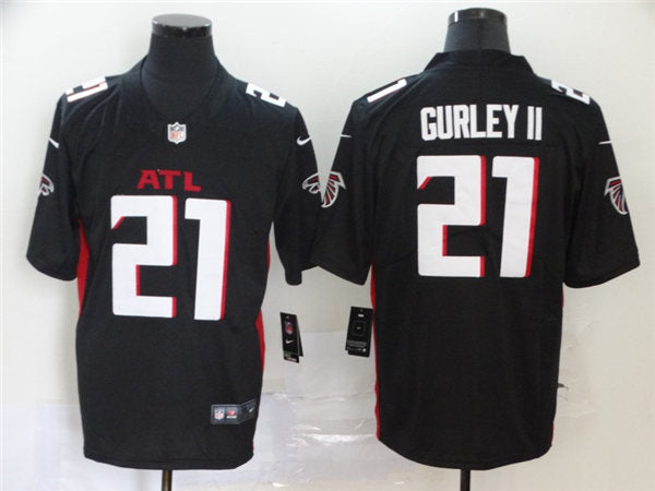 Men’s Atlanta Falcons #21 Todd Gurley II  Nike Black Vapor Football Jersey