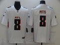 Men’s Atlanta Falcons #8 Kyle Pitts Nike White Vapor Football Jersey