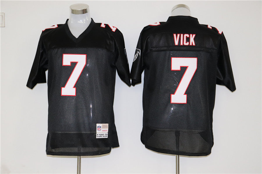 Men’s Atlanta Falcons Michael Vick Mitchell & Ness Black Legacy Jersey