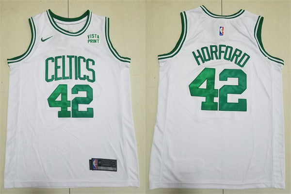 Mens Boston Celtics #42 Al Horford White Association Edition Swingman Jersey