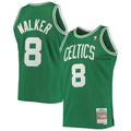 Men’s Boston Celtics #8 Antoine Walker 2000-01 Mitchell & Ness Kelly Green Hardwood Classics Swingman Jersey