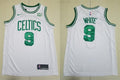 Mens Boston Celtics #9 Derrick White White White Association Edition Swingman Jersey