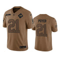 Mens Buffalo Bills #21 ordan Poyer Brown 2023 Salute To Service Jersey.webp