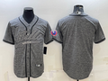 Men’s Buffalo Bills Gray Blank Jersey