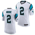 Men’s Carolina Panthers #2 D. J. Moore White Nike Vapor Untouchable Football Jersey