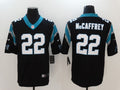 Men’s Carolina Panthers #22 Christian McCaffrey Black Nike Vapor Untouchable Limited Jersey