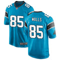 Mens Carolina Panthers Retired Player #85 Wesley Walls Nike Blue Vapor Untouchable Limited Jersey