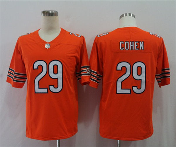 Men’s Chicago Bears #29 Tarik Cohen Nike Orange Alternate Game Jersey