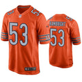 Mens Chicago Bears #53 Arlington Hambright Nike Orange Alternate Untouchable Limited Jersey