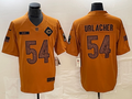 Men’s Chicago Bears Brian Urlacher #54 Brown 2023 Salute To Service Retired Limited Jersey