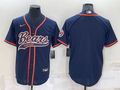 Men’s Chicago Bears Navy Blank Jersey