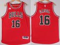 Men’s Chicago Bulls #16 Pau Gasol 2015 Revolution 30 Swingman Red Jersey