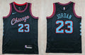 Mens Chicago Bulls #23 Michael Jordan Black 2025-26 City Edition Jersey